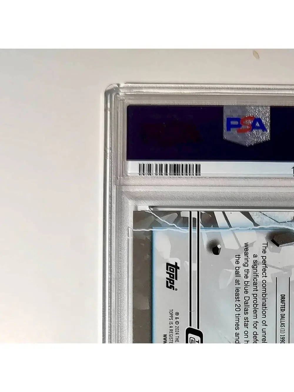 Emmitt Smith 2023 Topps Resurgence Grounded 64/99 #RG-5 Green Refractor PSA 10